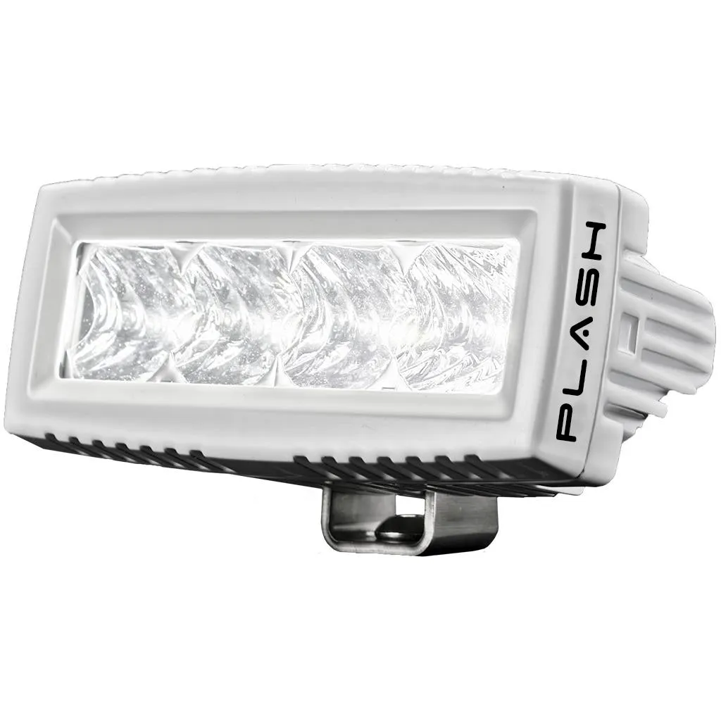 40W Low Profile LED Spreader Light - 35° Linear Flood - Marine White