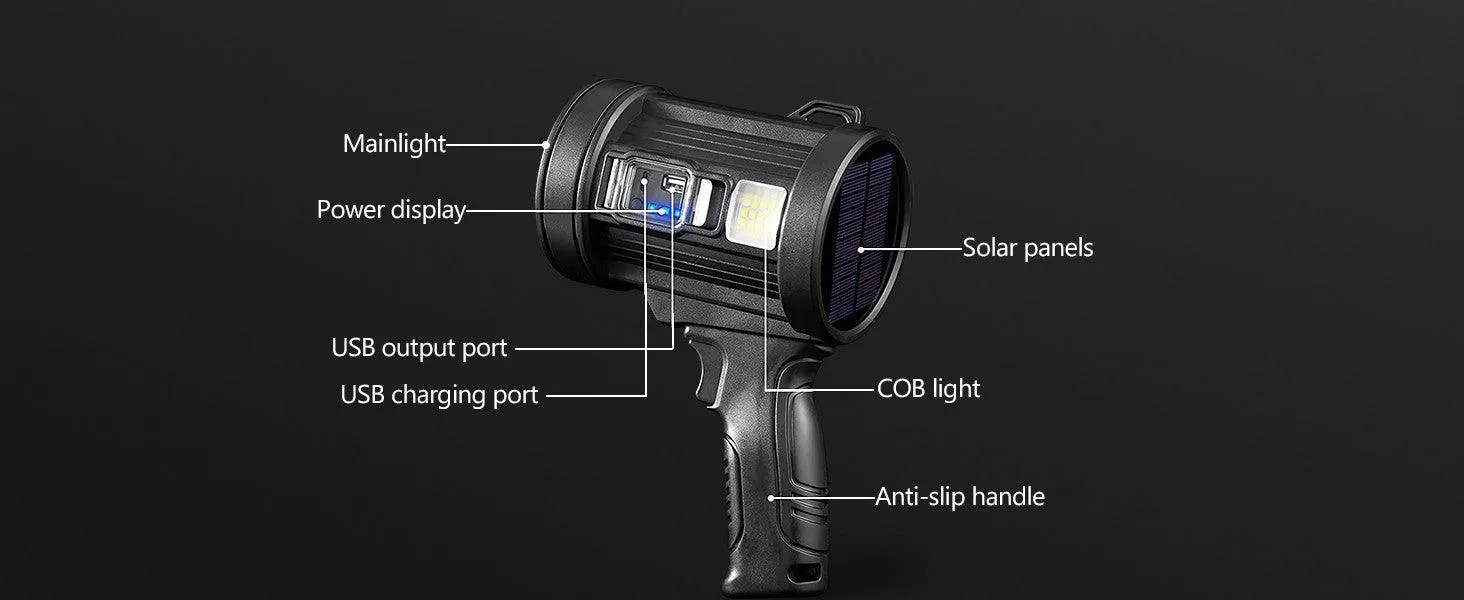 ANDOWL HIGH INTENSITY SEARCHLIGHT - Q-ST113