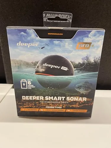 Deeper PRO  Smart Sonar Castable and Portable WiFi Fish Finder with Gps for Kayaks and Boats on Shore Ice Fishing Fish Finder