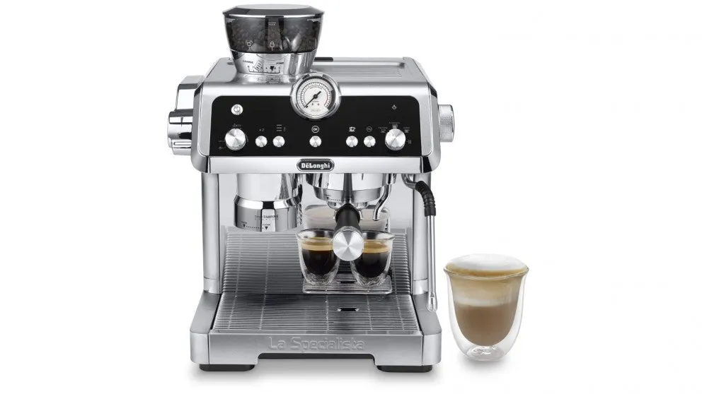 Delonghi La Specialista Prestigio Pump Espresso Machine Metal 1450W EC9355M