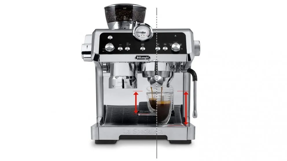 Delonghi La Specialista Prestigio Pump Espresso Machine Metal 1450W EC9355M