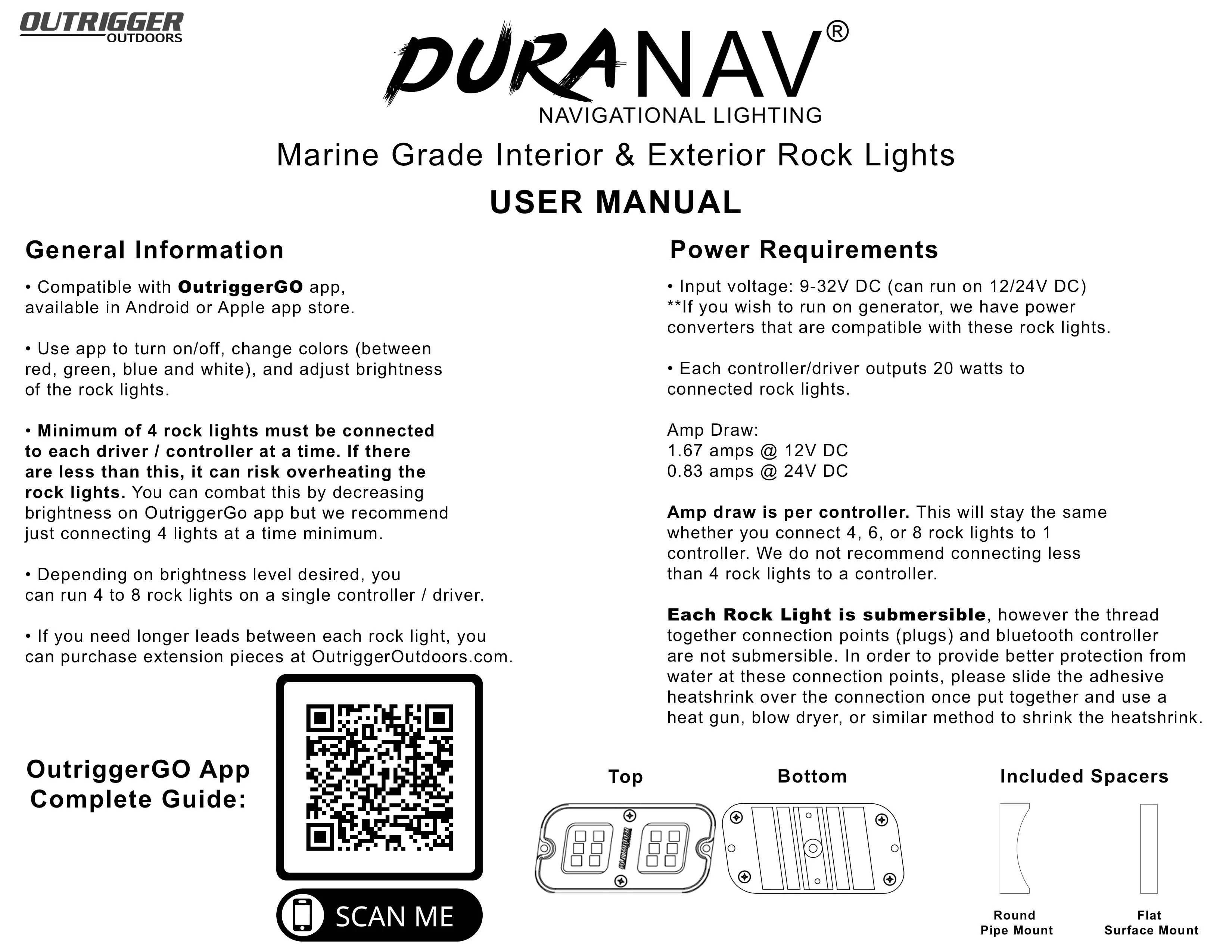 DURANAV® Rock Lights | Interior & Exterior Boat Lighting