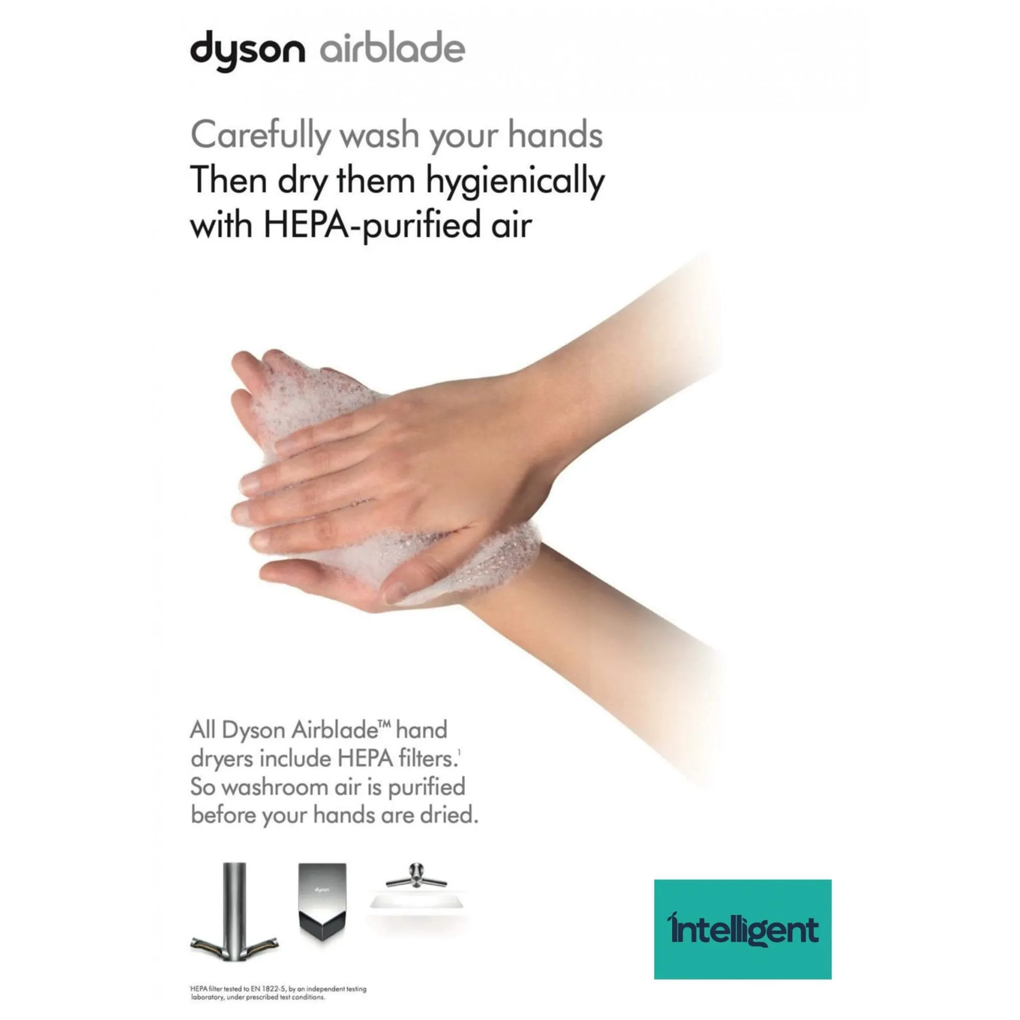 Dyson Tap - Airblade Wash Dry Short Hand Dryer