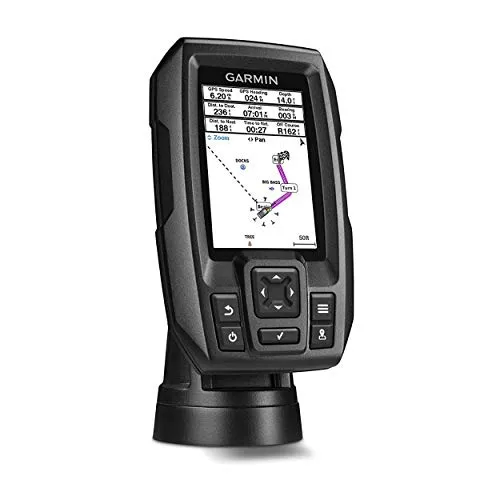 Garmin 010-01550-00 Striker 4 with Transducer, 3.5" GPS Fishfinder with Chirp