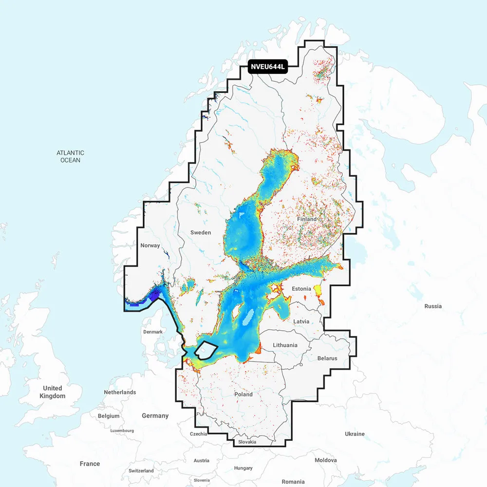 Garmin Navionics Vision  NVEU644L Baltic Sea [010-C1273-00]