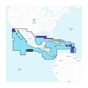 Garmin Navionics Vision  NVSA010R Central America  Caribbean [010-C1451-00]