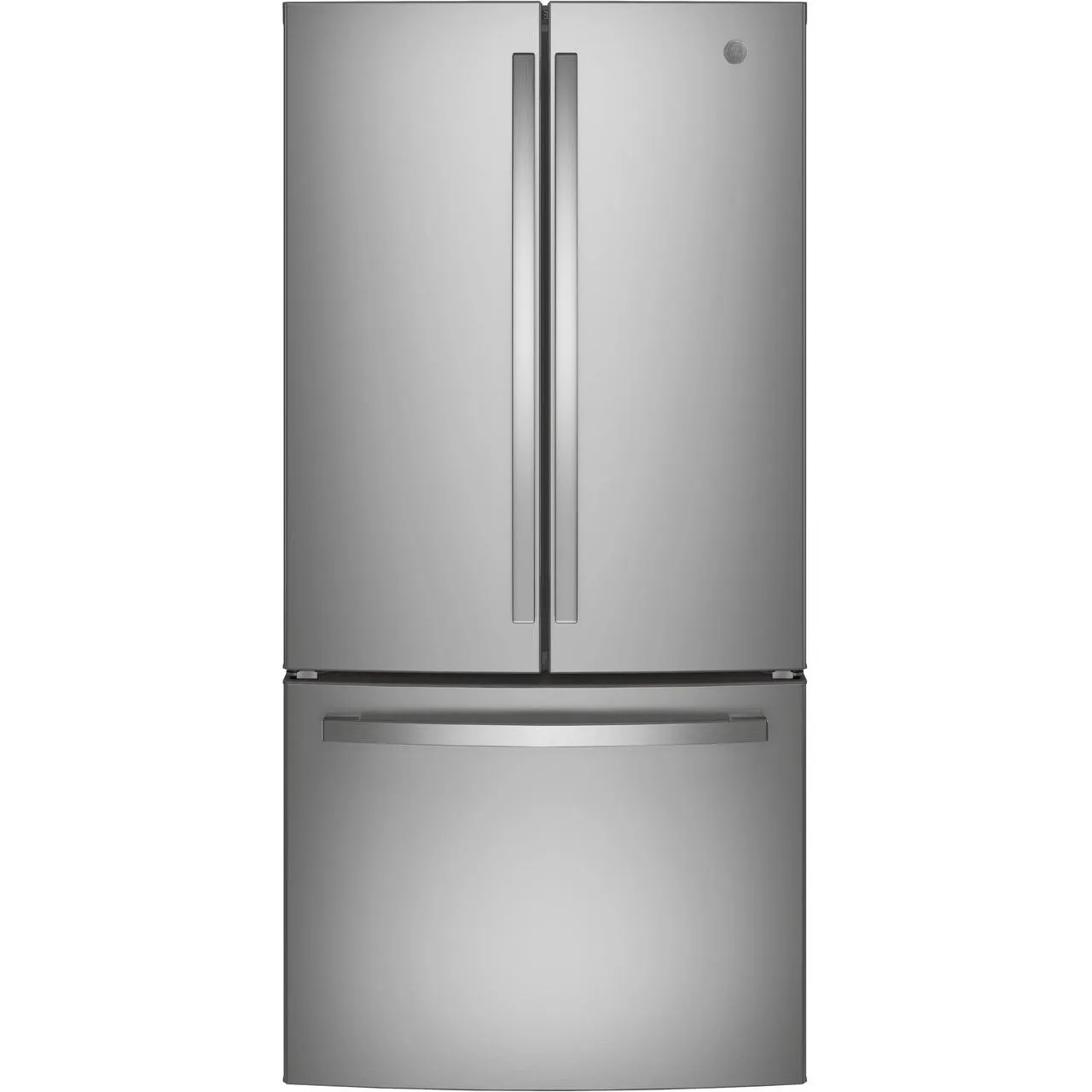 GE 33-inch, 18.6 cu. ft. Counter-Depth French-Door Refrigerator GWE19JYLFS