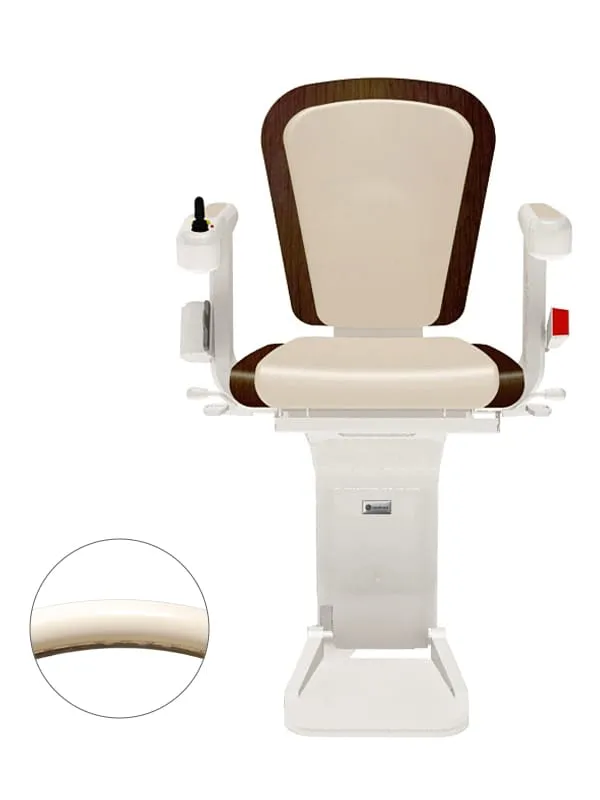 Handicare Freecurve Single-Rail Curved Custom Stairlift