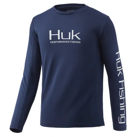 Huk Kids Huk Icon X Long Sleeve Shirt