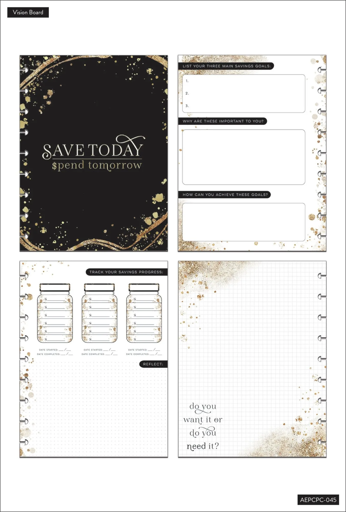 Know Your Worth Budget Classic Planner Companion