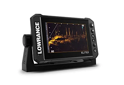 Lowrance Elite FS 7 Fish Finder (No Transducer) with Preloaded C-MAP Contour  Charts