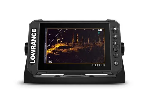 Lowrance Elite FS 7 Fish Finder with Active Imaging 3-in-1 Transducer, Preloaded C-MAP Contour  Charts