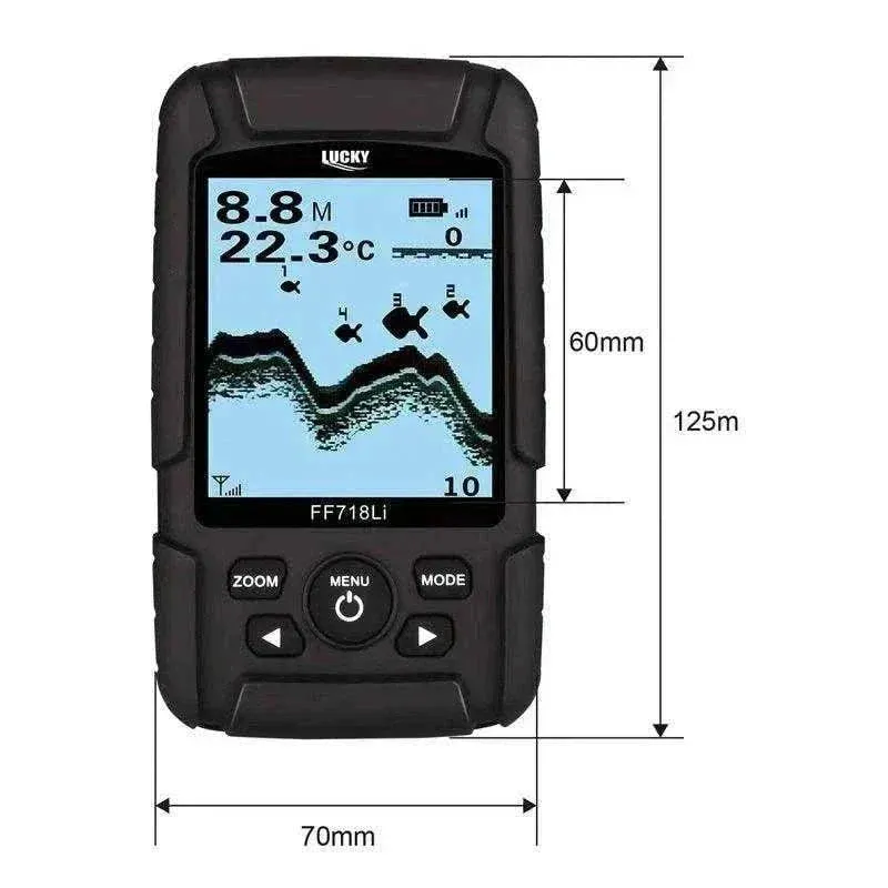 Lucky FF718Li  Wireless Sonar, 180m Range 2-in-One Fish Finder