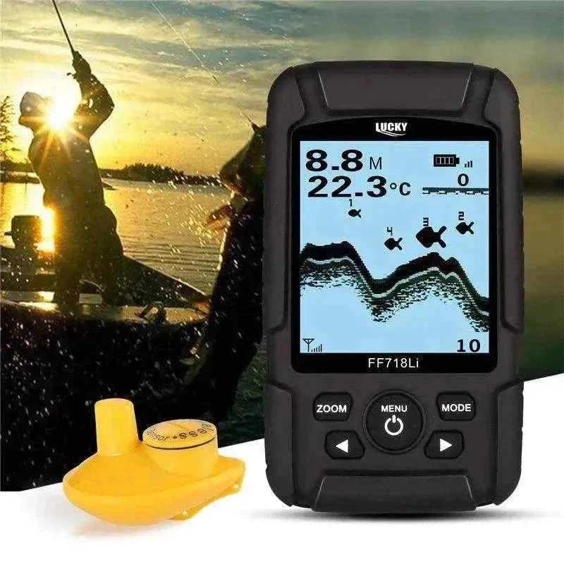 Lucky FF718Li  Wireless Sonar, 180m Range 2-in-One Fish Finder