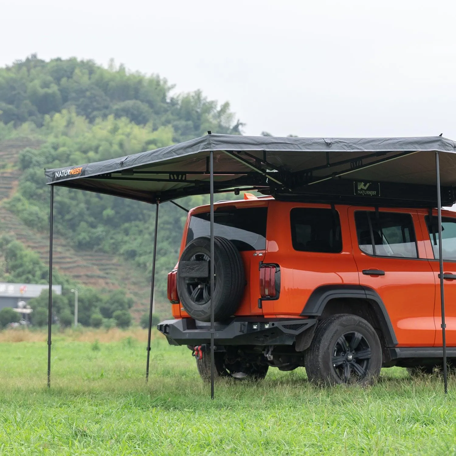 Naturnest 270 awning plus passanger side