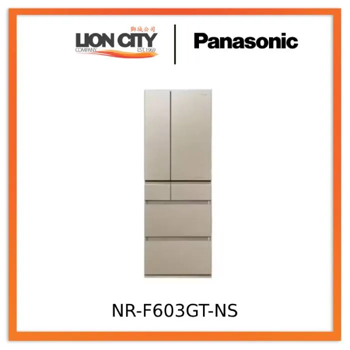 Panasonic NR-F603GT-NS Premium MIJ Made In Japan 6-Door Refrigerator