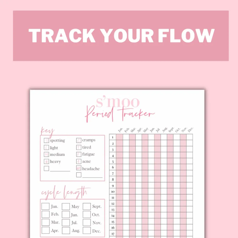 Period Tracker - Printable PDF