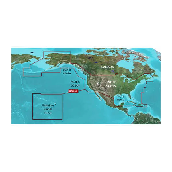 U.S., All and Western Canada Coastal Charts